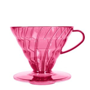 Plastikowy Drip Hario V60-02 Flamingo Pink - Różowy – NIEDOSTĘPNY