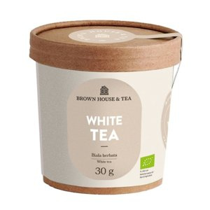 Biała herbata Brown House & Tea White Tea 30g – NIEDOSTĘPNY - opinie w konesso.pl