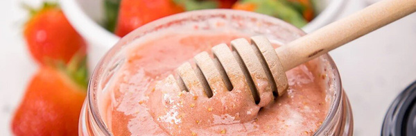 Miód z truskawką Nasza Pszczelarnia 190g