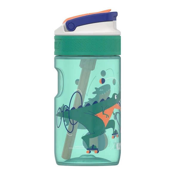Butelka na wodę dla dzieci Kambukka Lagoon 400ml - Juggling Dino