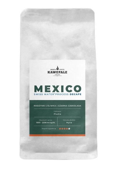 Kawa ziarnista KawePale Mexico Swiss Water Process Decaf 250g – NIEDOSTĘPNY