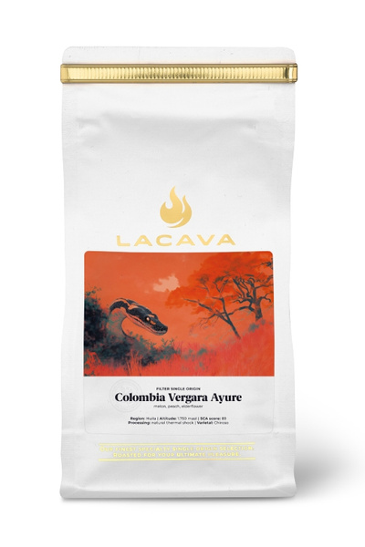 Kawa ziarnista LaCava Colombia Vergara Ayure 200g