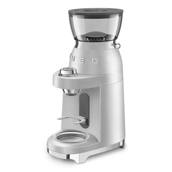 Młynek do kawy Smeg Minipro CGF02SSEU - Aluminium