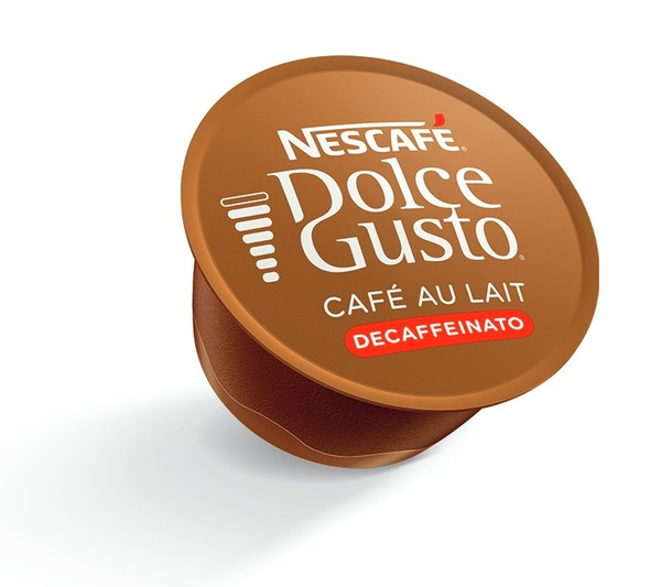 Kapsułki Nescafe Dolce Gusto Cafe Au Lait Decaffeinato 16 sztuk - NIEDOSTĘPNY