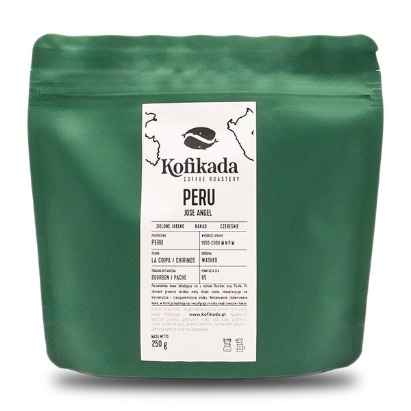 Kawa ziarnista Kofikada Peru Jose Angel 250g - NIEDOSTĘPNY