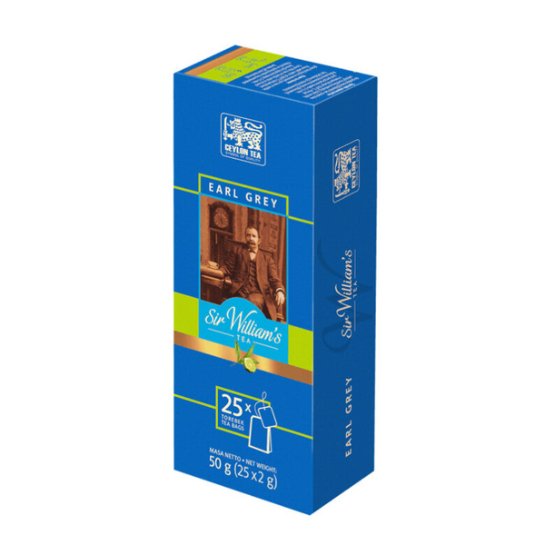 Czarna herbata Sir Williams London Tea Earl Grey 25x2g