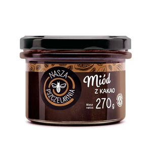 Miód z kakao Nasza Pszczelarnia 270g