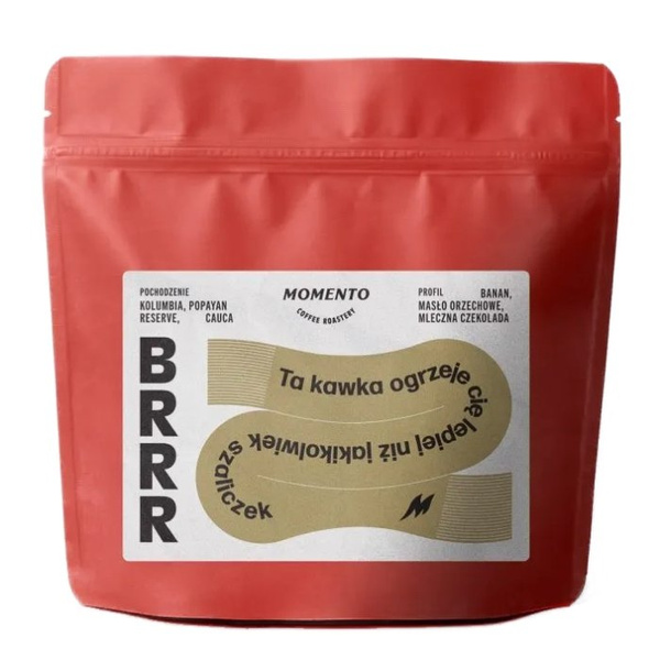 Kawa ziarnista Momento BRRR… Kolumbia Popayan Reserve 250g - NIEDOSTĘPNY