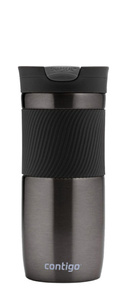 Kubek termiczny Contigo Byron Gunmetal - 470 ml - opinie w konesso.pl