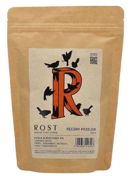 Kawa ziarnista ROST Kenia Kirinyaga AA FILTR 250g - NIEDOSTĘPNY
