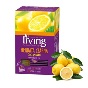 Herbata czarna Irving Cytrynowa 20x1,5g