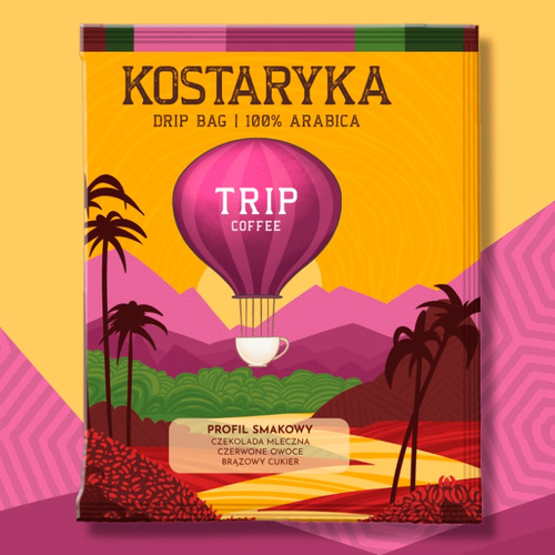Drip Bag Trip Coffee Kostaryka 11g - opinie w konesso.pl