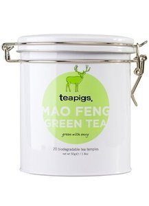 Zielona herbata teapigs Mao Feng Green 20x2,5g - Puszka