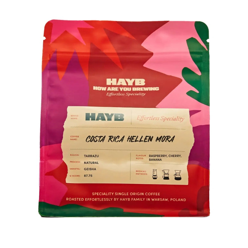 Kawa ziarnista HAYB Costa Rica Hellen Mora FILTR 250g – NIEDOSTĘPNY