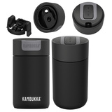 Kubek termiczny Kambukka Olympus 300 ml - Jet Black + GRATIS 9 DRIP BAGÓW