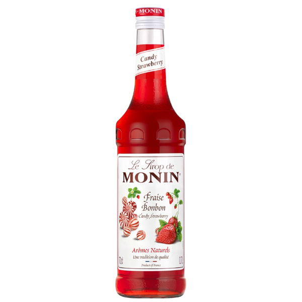 Syrop CANDY STRAWBERRY MONIN - słodka truskawka 0,7l