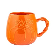 Kubek Altom Design Dynia z plecionym uchwytem - Pomarańczowy 510 ml