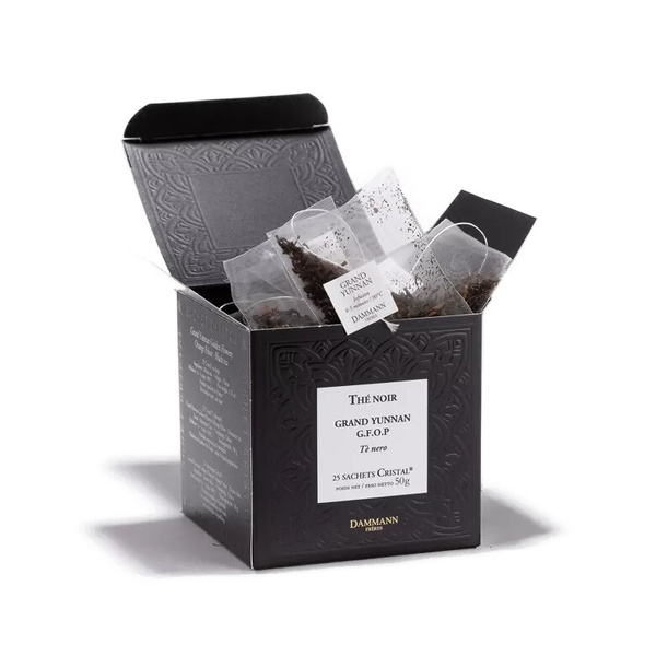 Herbata czarna Dammann Grand Yunnan G.F.O.P 25 saszetek - NIEDOSTĘPNY