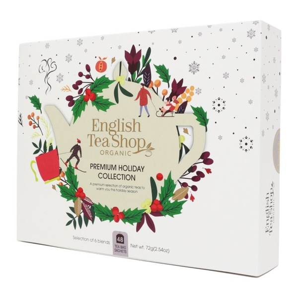 Herbata świąteczna English Tea Shop Premium Holiday Collection White - 48 saszetek