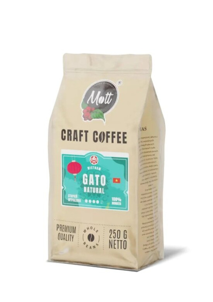 Kawa ziarnista Mott Coffee Gato 250g