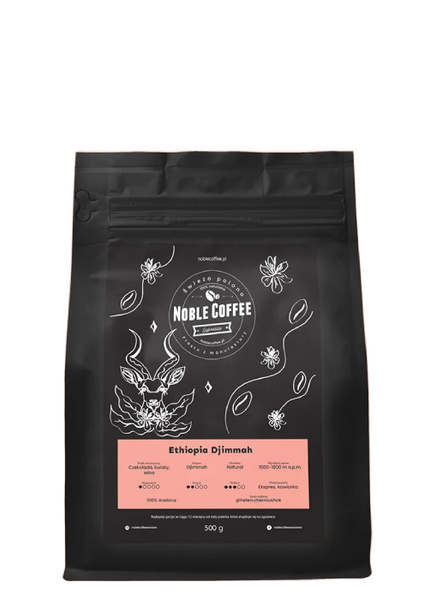 Kawa ziarnista Noble Coffee Ethiopia Djimmah 250g