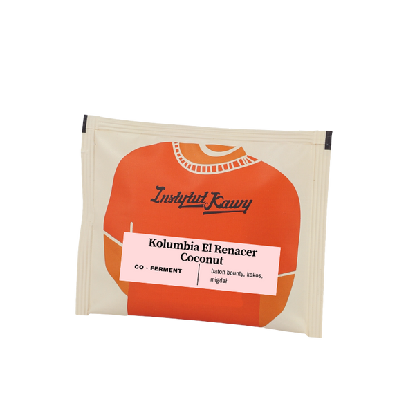 Drip Bag Coffee Instytut Kawy Kolumbia El Renacer Coconut 6x12g