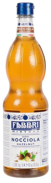 Syrop FABBRI Mixybar Hazelnut 1l - orzech laskowy
