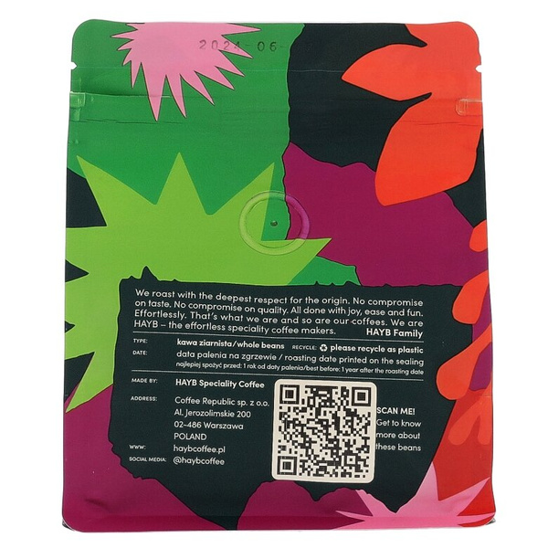 Kawa ziarnista HAYB Peru Efrain Geisha 200g - NIEDOSTĘPNY