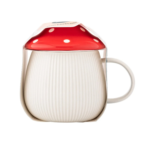 Kubek Altom Design Pod Kapeluszem - Grzybek czerwony 370 ml