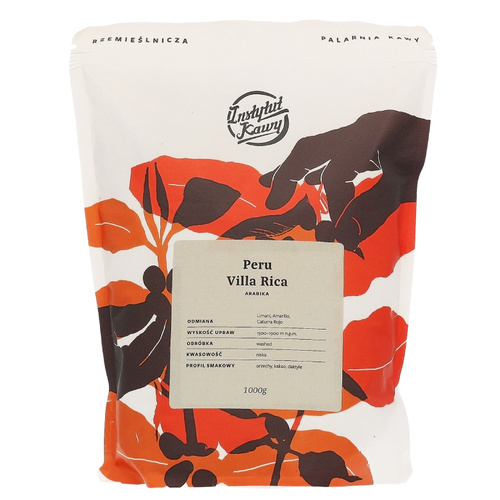 Kawa ziarnista Instytut Kawy Peru Villa Rica 1kg