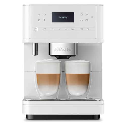 Ekspres do kawy Miele CM 6160 MilkPerfection 12131210 - Biały Lotos + GRATIS 3KG KAWY