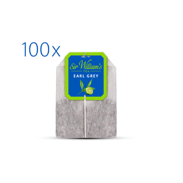 Czarna herbata Sir Williams Tea Earl Grey 100x2g