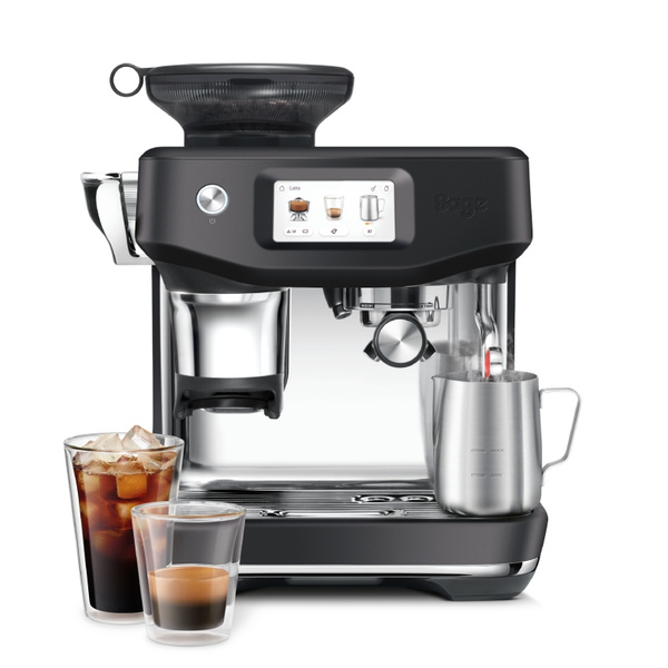 Ekspres do kawy Sage the Barista Touch™ Impress SES882BTR - Czarna trufla + GRATIS 2KG KAWY
