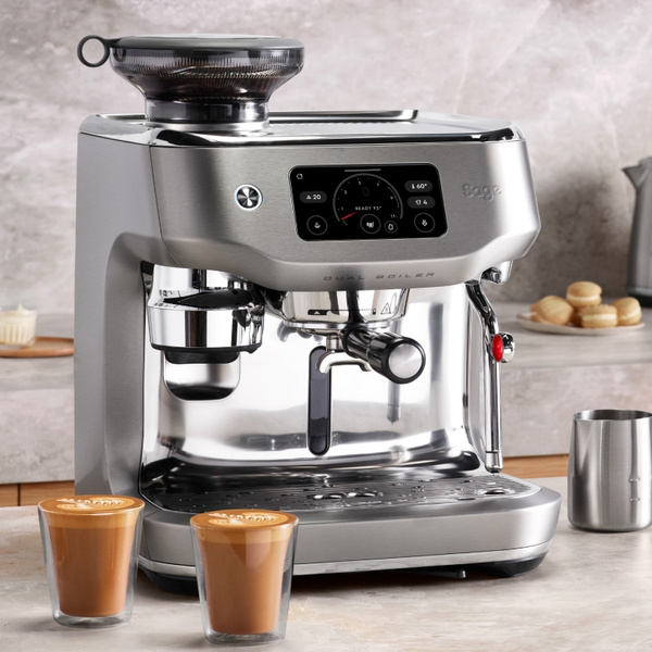 Ekspres do kawy Sage Oracle Dual Boiler SES995BSS - Srebrny