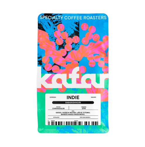 Kawa ziarnista Kafar Indie Bababudangiri 250g