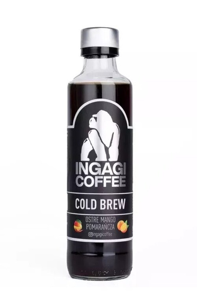 Cold Brew Ingagi Coffee Ostre Mango Pomarańcza 250 ml – NIEDOSTĘPNY