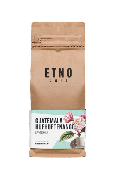 Kawa ziarnista Etno Cafe Guatemala Huehuetenango 250g
