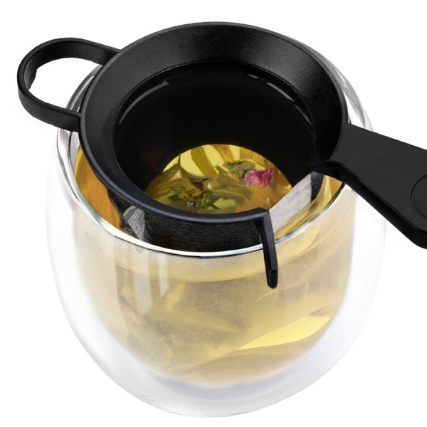 Zestaw do filiżanki Finum TeaCup Set - Uchwyt + filtry 60szt.