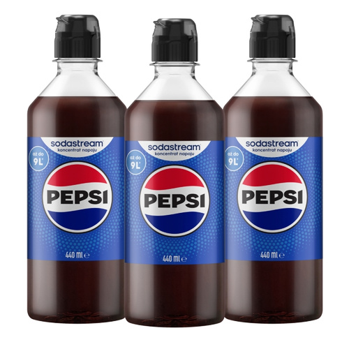 ZESTAW Syrop SodaStream Pepsi 3x440 ml