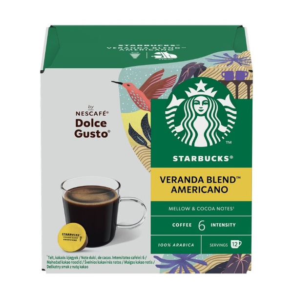 Kapsułki Nescafé Dolce Gusto STARBUCKS® Veranda Blend Grande 12 szt.