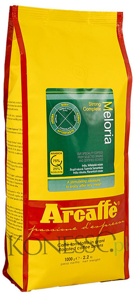 Kawa Ziarnista Arcaffe Meloria 1kg - NIEDOSTĘPNY