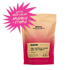 Kawa ziarnista HAYB What The Funk Pink Espresso Blend 1kg