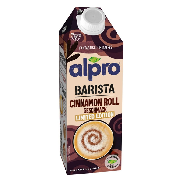 Alpro Barista Cinnamon Roll Owsiano-Sojowe Cynamonka 750ml