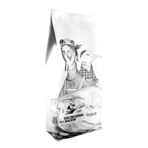Kawa ziarnista Qualia Szczeciński Przelew Brazylia Filtr 1kg