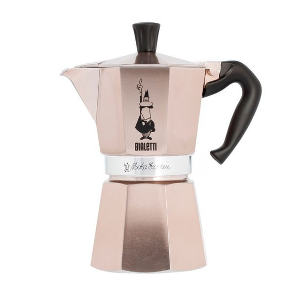 Kawiarka Bialetti Moka Express 6 filiżanek - Rose Gold - NIEDOSTĘPNY 
