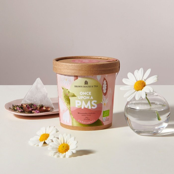 Brown House & Tea ONCE UPON A PMS - suplement diety w piramidkach 15x2g - NIEDOSTĘPNY