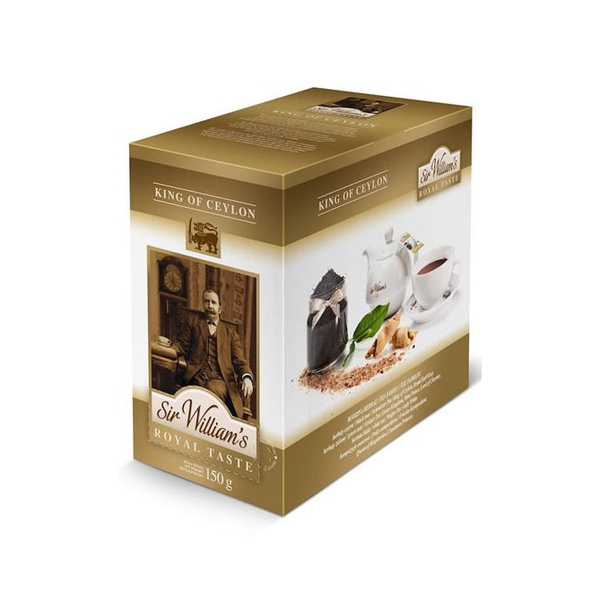 Czarna herbata Sir Williams Royal Taste King of Ceylon 50x3g