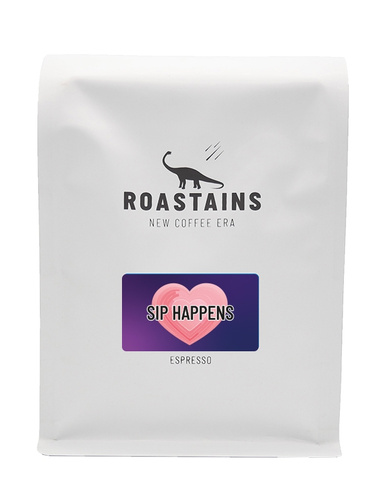 Kawa ziarnista Roastains Brazylia Sip Happens 1kg - NIEDOSTĘPNY
