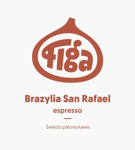 Kawa ziarnista Figa Coffee Brazylia San Rafael Espresso 250g - NIEDOSTĘPNY