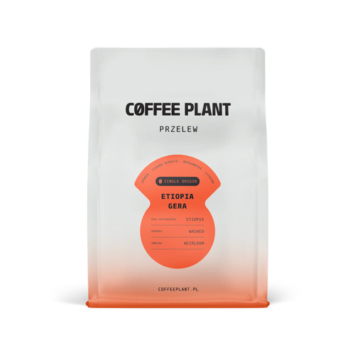 Kawa ziarnista COFFEE PLANT Etiopia Gera 250g - opinie w konesso.pl